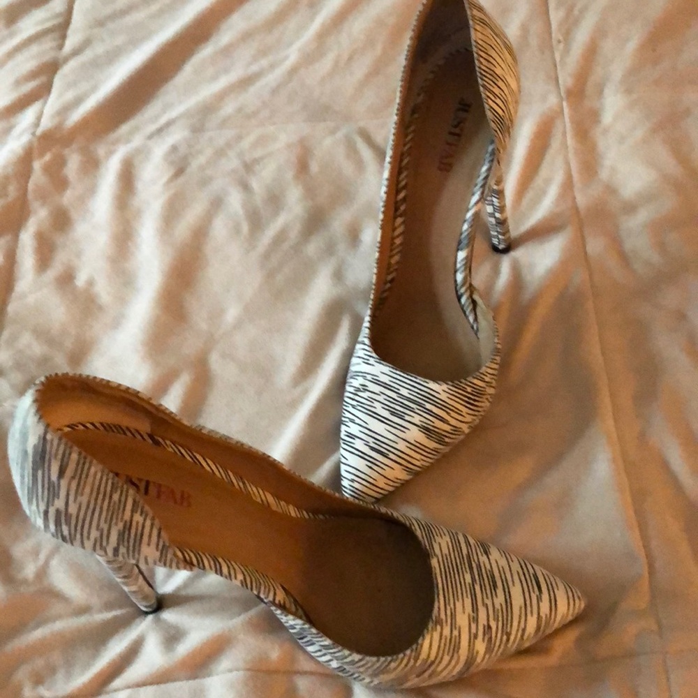 High heel shoes